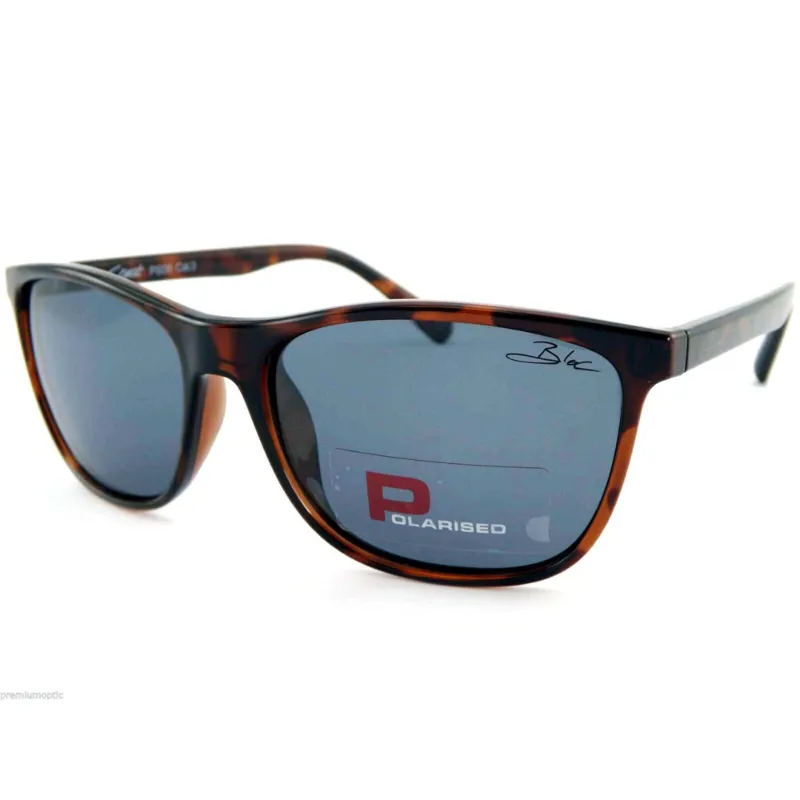 Bloc Coast Sunglasses - Shiny Tort with Polarised Grey Lens